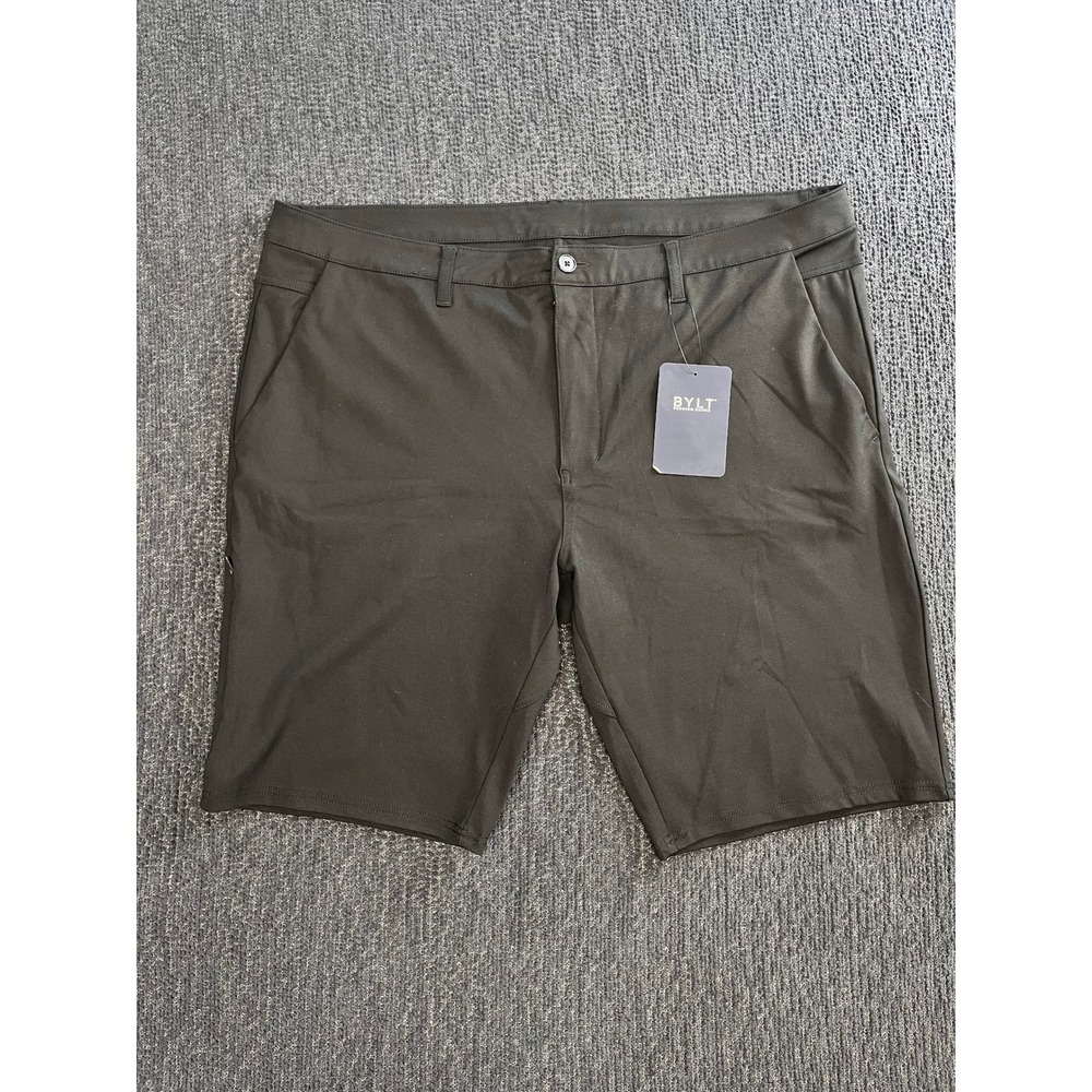 BYLT Premium Basics Everyday Short 10 Black Mens Size 42 NWT EDAY_SHO_BLK_42